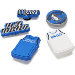 NBA Dallas Mavericks 5 Pack Jibbitz™ charms - Crocs