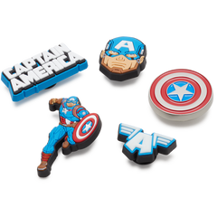 Captain America 5 Pack Jibbitz™ charms - Crocs