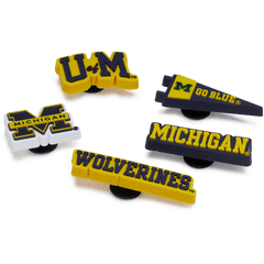 University of Michigan 5 Pack Jibbitz™ charms - Crocs