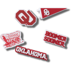 Univ of Oklahoma 5 Pack Jibbitz™ charms - Crocs