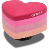 Stacked Pink Heart Jibbitz™ charms - Crocs