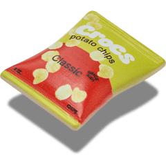 Yellow Red Chip Bag Jibbitz™ charms - Crocs