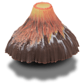 Volcano Eruption Jibbitz™ charms - Crocs