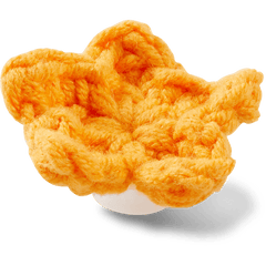 Crafted Crochet Orange Star Jibbitz™ charms - Crocs