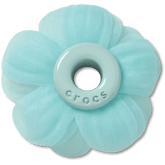 Blue Chiffon Grommet Jibbitz™ charms - Crocs