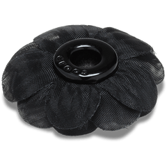 Black Chiffon Grommet Jibbitz™ charms - Crocs