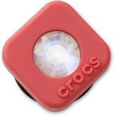Red Square PVC SMT Gem Jibbitz™ charms - Crocs