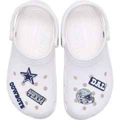NFL Dallas Cowboys 5 Pack Jibbitz Shoe Charm - Crocs