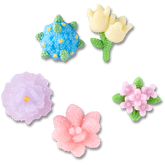 Beaded Flowers 5 Pack Jibbitz™ charms - Crocs