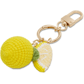 Crochet Lemon Bag Charm - Crocs