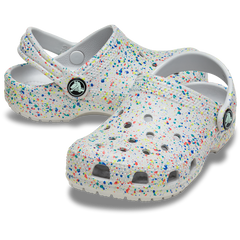 Kids' Classic Glow Paint Splatter Clog - Crocs