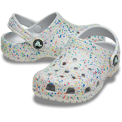 Toddler Classic Glow Paint Splatter Clog - Crocs