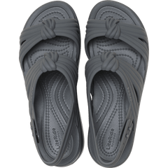 Brooklyn Knot Low Wedge - Crocs