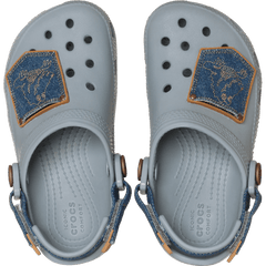 Toddler Classic Denim Adjustable Backstrap Clog - Crocs