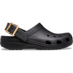Classic Metallic Buckle Clog - Crocs