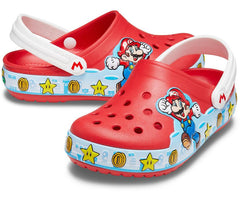 Boys Kids' Crocs Fun Lab Super Mario™ Lights Clog Flame | Crocs Clogs
