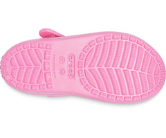 Girls Kids' Classic Cross-Strap Charm Sandal Pink Lemonade | Crocs Sandals