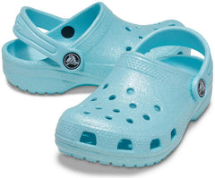 Girls Kids’ Classic Glitter Clog Ice Blue | Crocs Clogs