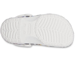 Girls/Boys Kids' Baya Graphic Clog White/leopard | Crocs Clogs