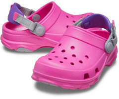 Girls/Boys Kids' Classic All-Terrain Clog Electric Pink | Crocs Clogs