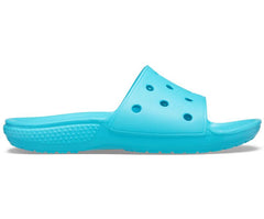 Girls/Boys Kids' Classic Crocs Slide Digital Aqua | Crocs Sandals