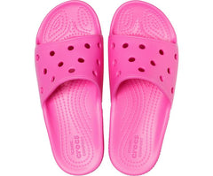 Girls/Boys Kids' Classic Crocs Slide Electric Pink | Crocs Sandals