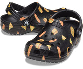Girls/Boys Kids' Classic Food Print Clog Black | Crocs Clogs