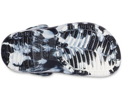 Girls/Boys Kids' Classic Marbled Clog White / Black | Crocs Clogs
