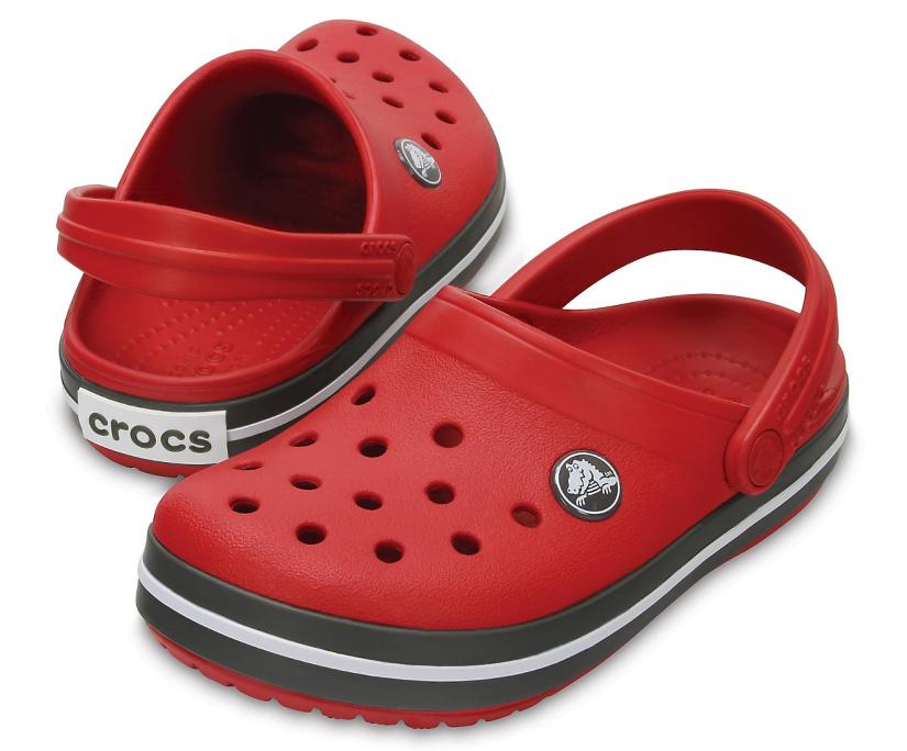 Girls/Boys Kids’ Crocband™ Clog Pepper / Graphite | Crocs Clogs