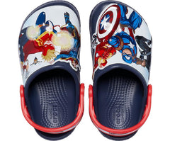 Girls/Boys Kids’ Crocs Fun Lab Avengers Patch Clog Navy | Crocs Clogs