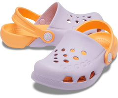 Girls/Boys Kids’ Electro Clog Lavender/cantaloupe | Crocs Clogs