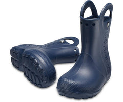 Girls/Boys Kids’ Handle It Rain Boot Navy | Crocs Boots