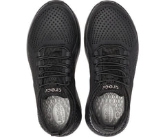 Girls/Boys Kids’ LiteRide™ Pacer Black / Black | Crocs Sneakers