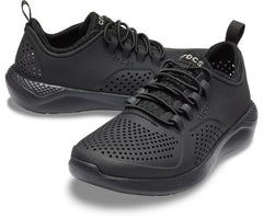Girls/Boys Kids’ LiteRide™ Pacer Black / Black | Crocs Sneakers
