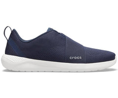 Men LiteRide™ Modform Slip-On Navy / White | Crocs Sneakers