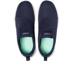 Men LiteRide™ Modform Slip-On Navy / White | Crocs Sneakers
