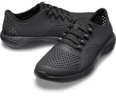 Men LiteRide™ Pacer Black / Black | Crocs Sneakers