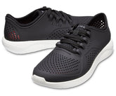 Men LiteRide™ Pacer Black / White | Crocs Sneakers