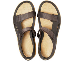 Men Swiftwater™ Expedition Sandal Espresso / Tan | Crocs Sandals