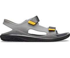 Men Swiftwater™ Expedition Sandal Slate Grey/black | Crocs Sandals