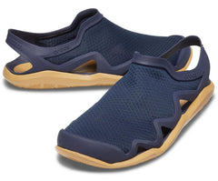 Men Swiftwater™ Mesh Wave Navy / Tan | Crocs Sandals