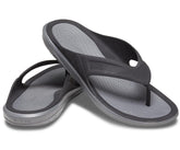 Men Swiftwater™ Wave Flip Black/slate Grey | Crocs Sandals