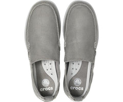 Men Walu Slip-On Slate Grey/light Grey | Crocs Loafers