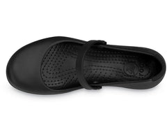 Women Alice Work Flat Black | Crocs Flats