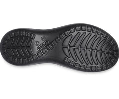 Women Capri V Glitter Flip Black | Crocs Sandals