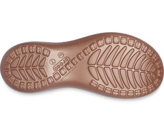 Women Capri V Glitter Flip Bronze | Crocs Sandals