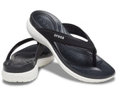 Women Capri V Sporty Flip Black | Crocs Sandals