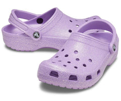 Women Classic Glitter Clog Orchid | Crocs Clogs