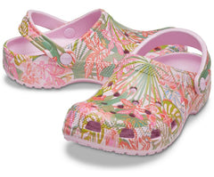 Women Classic Vera Bradley Clog Ballerina Pink | Crocs Clogs