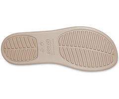 Women Crocs Brooklyn Mid Wedge Stucco / Mushroom | Crocs Sandals